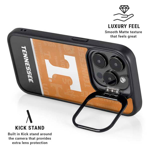 University of Tennessee Split Jersey iPhone 14 Pro Kickstand Case